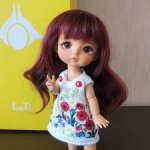 Новый парик на Лати Lati doll
