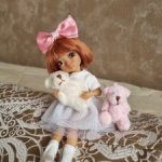 Парик для бжд куклы Лулу от morphingon