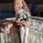 Авторская бжд кукла Шанти от Дмитрия Полетаева