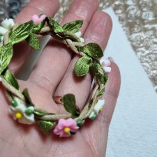 Венок для шарнирной куклы бжд