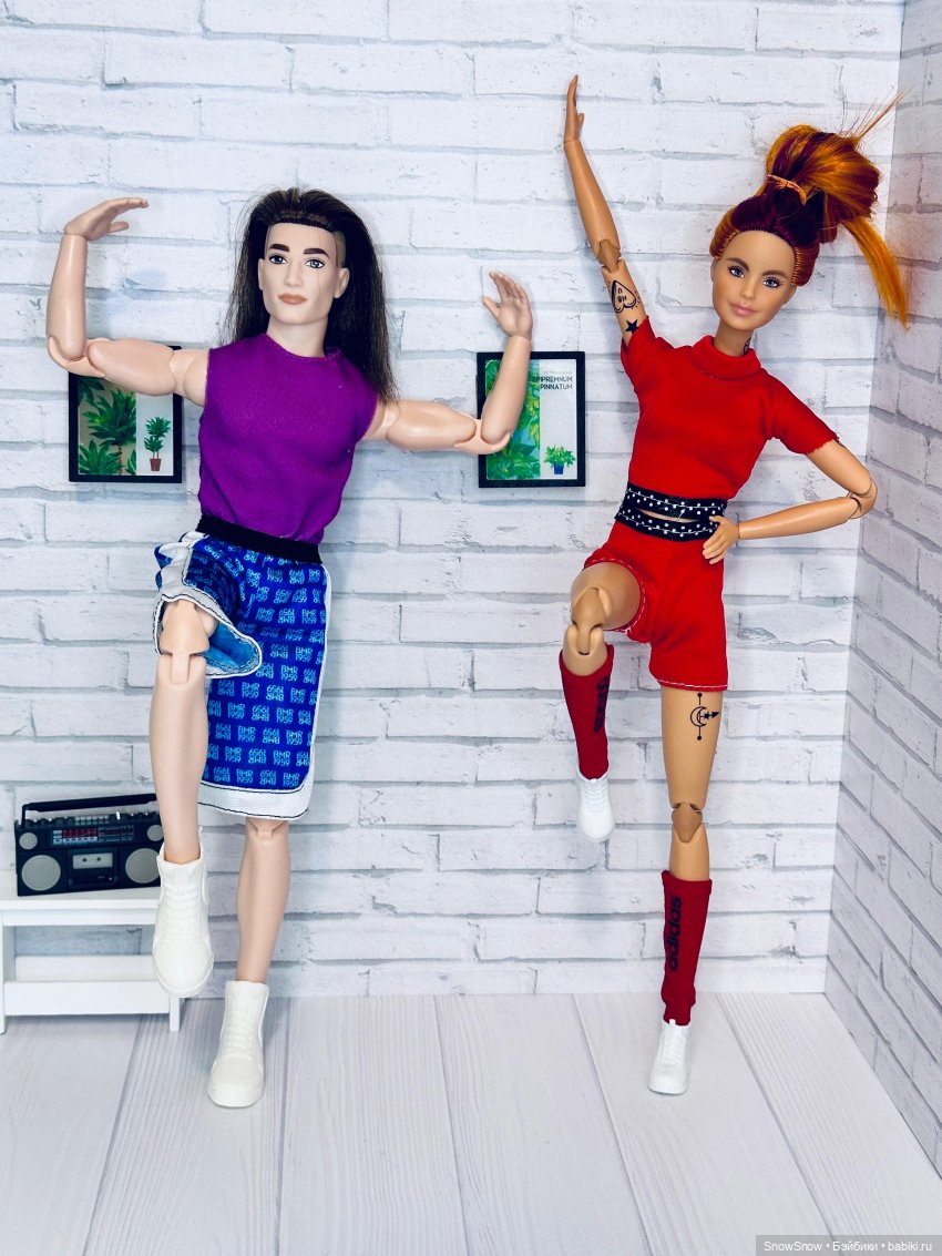 Спортивный день 💪 — Куклы Barbie (Барби): Looks (фото 8)