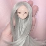 Парик для куклы ОГ 10см 3-4", 4-5"