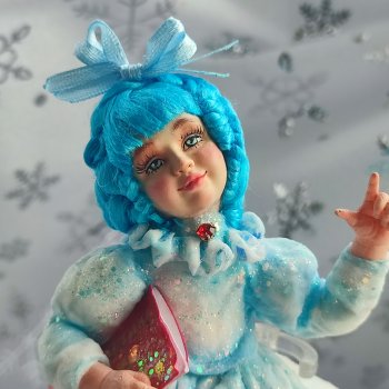Ёлочные игрушки из ваты