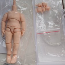 Шарнирное тело для малышей Барби/чиби и проч.