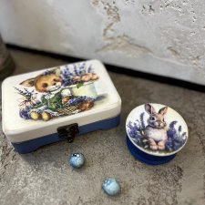 Коробочки шкатулки декупаж