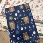 Отрез хлопка с мишками