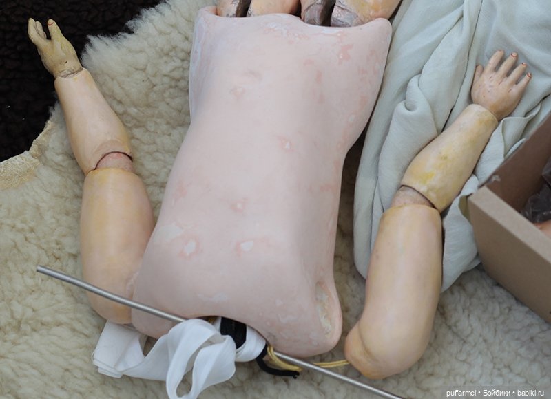 Ремонт антикварной куклы от Morimura Bros | Бэйбики Ремонт антикварной куклы от Morimura Bros (фото 6)