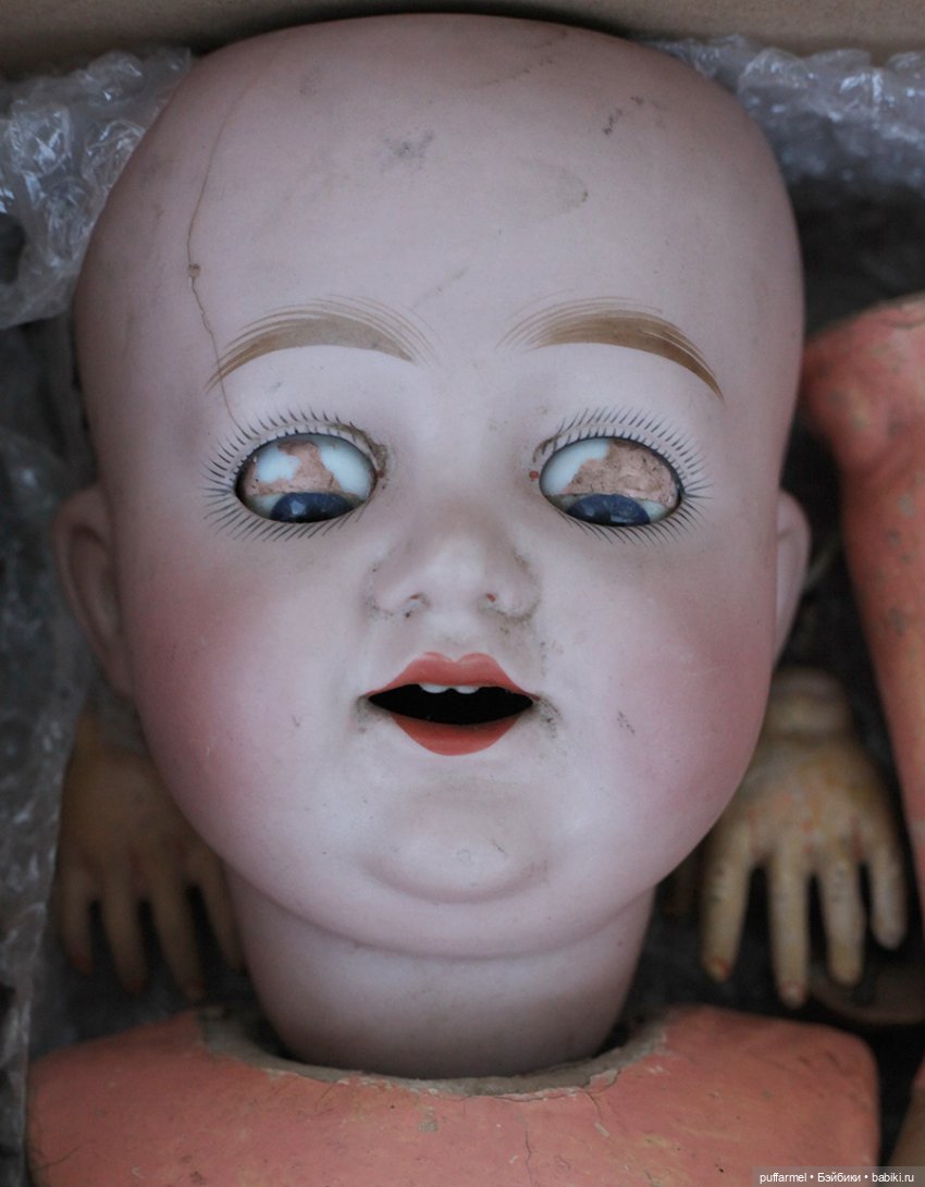 Ремонт антикварной куклы от Morimura Bros | Бэйбики Ремонт антикварной куклы от Morimura Bros