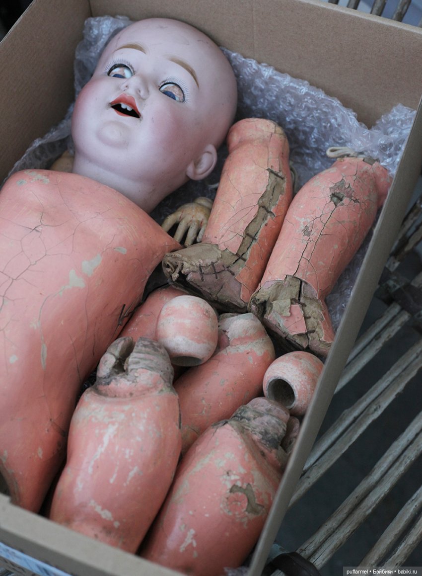 Ремонт антикварной куклы от Morimura Bros | Бэйбики Ремонт антикварной куклы от Morimura Bros (фото 2)