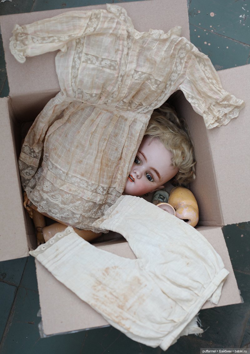 Красотка от Simon & Halbig. Восстановление антикварной куклы | Бэйбики Красотка от Simon & Halbig. Восстановление антикварной куклы (фото 4)