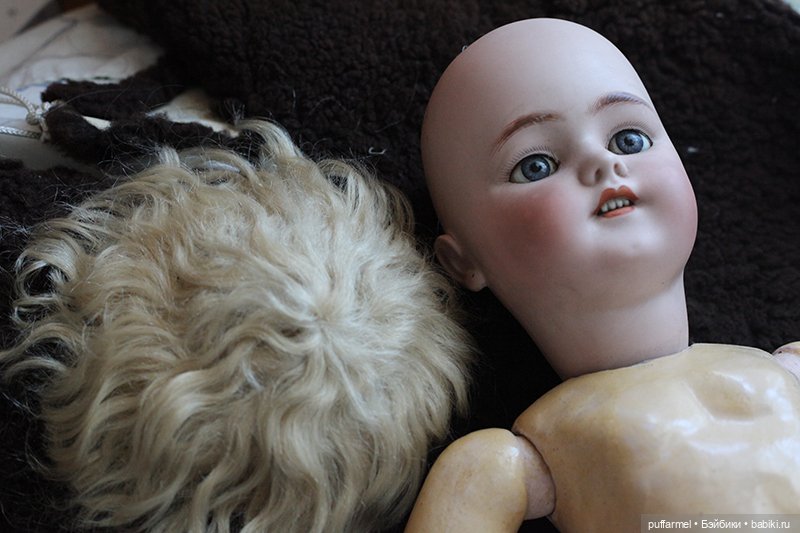 Красотка от Simon & Halbig. Восстановление антикварной куклы | Бэйбики Красотка от Simon & Halbig. Восстановление антикварной куклы (фото 6)