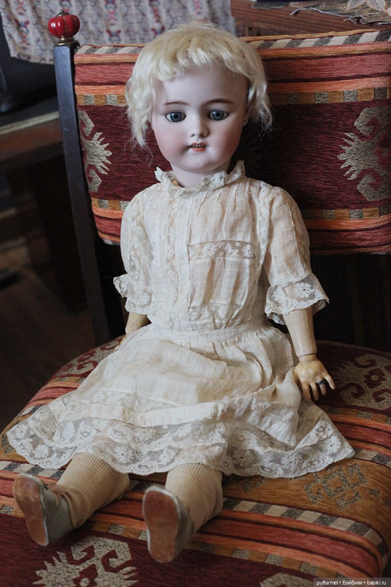 Красотка от Simon & Halbig. Восстановление антикварной куклы | Бэйбики Красотка от Simon & Halbig. Восстановление антикварной куклы (фото 10)