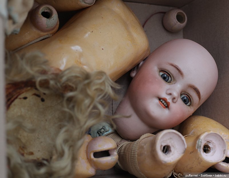 Красотка от Simon & Halbig. Восстановление антикварной куклы | Бэйбики Красотка от Simon & Halbig. Восстановление антикварной куклы