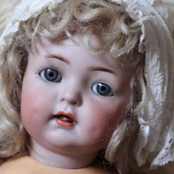 Восстановленная антикварная кукла. Как Morimura превратилась в Kämmer & Reinhardt.