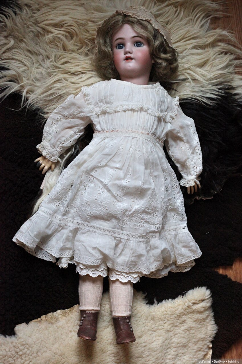 Heinrich Handwerk Simon Halbig. Восстановление куклы. Часть 1 (фото 9)