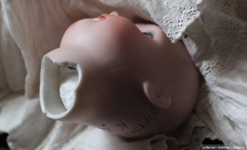 Heinrich Handwerk Simon Halbig. Восстановление куклы. Небольшие подробности. Часть 2 (фото 5)