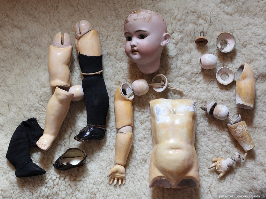 Чудесная девочка от Simon&Halbig. В процессе лечения