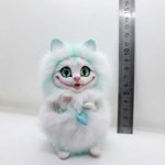 Чеширский кот альбинос