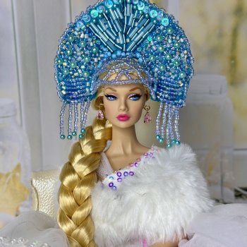 Кокошник для куклы