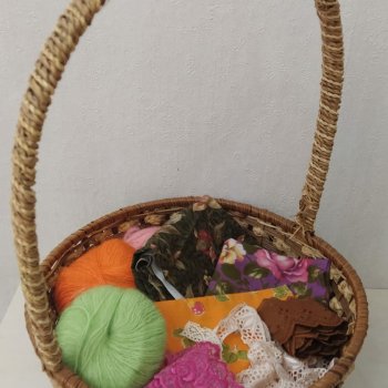 Рукодельное. Что в моей корзине.