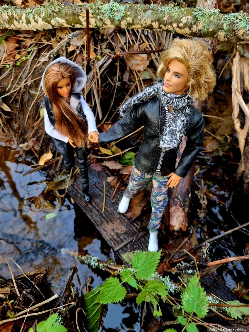 Дэн и Марго. Прогулка — Куклы Barbie (Барби): Looks