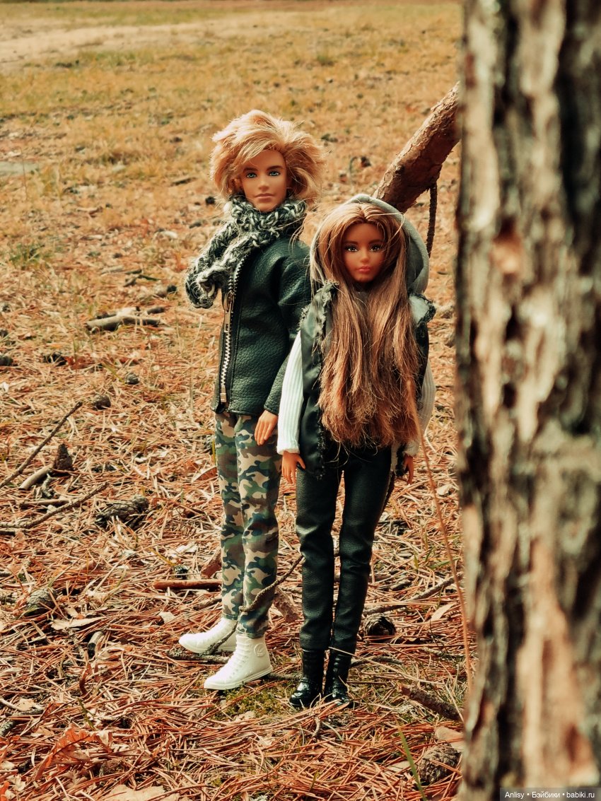 Дэн и Марго. Прогулка — Куклы Barbie (Барби): Looks