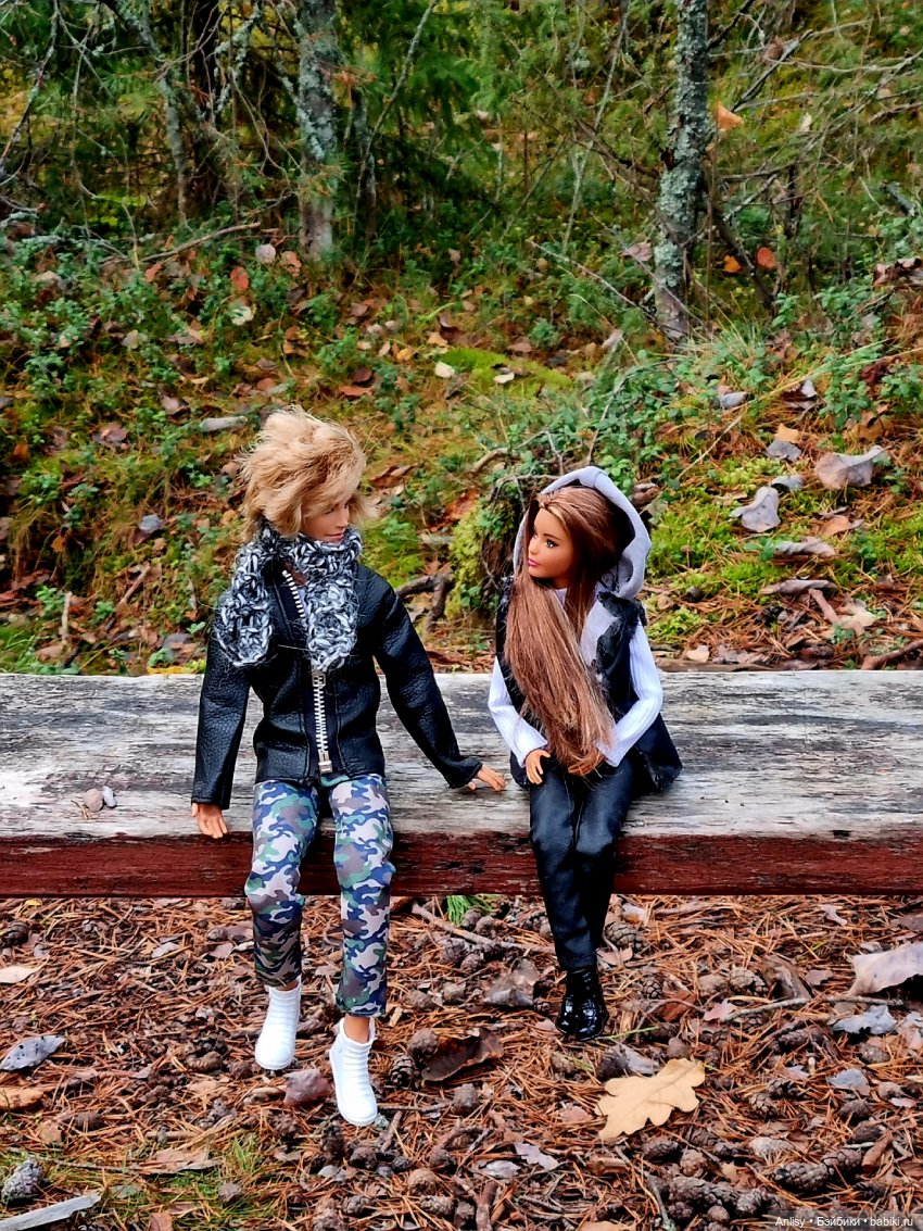 Дэн и Марго. Прогулка — Куклы Barbie (Барби): Looks