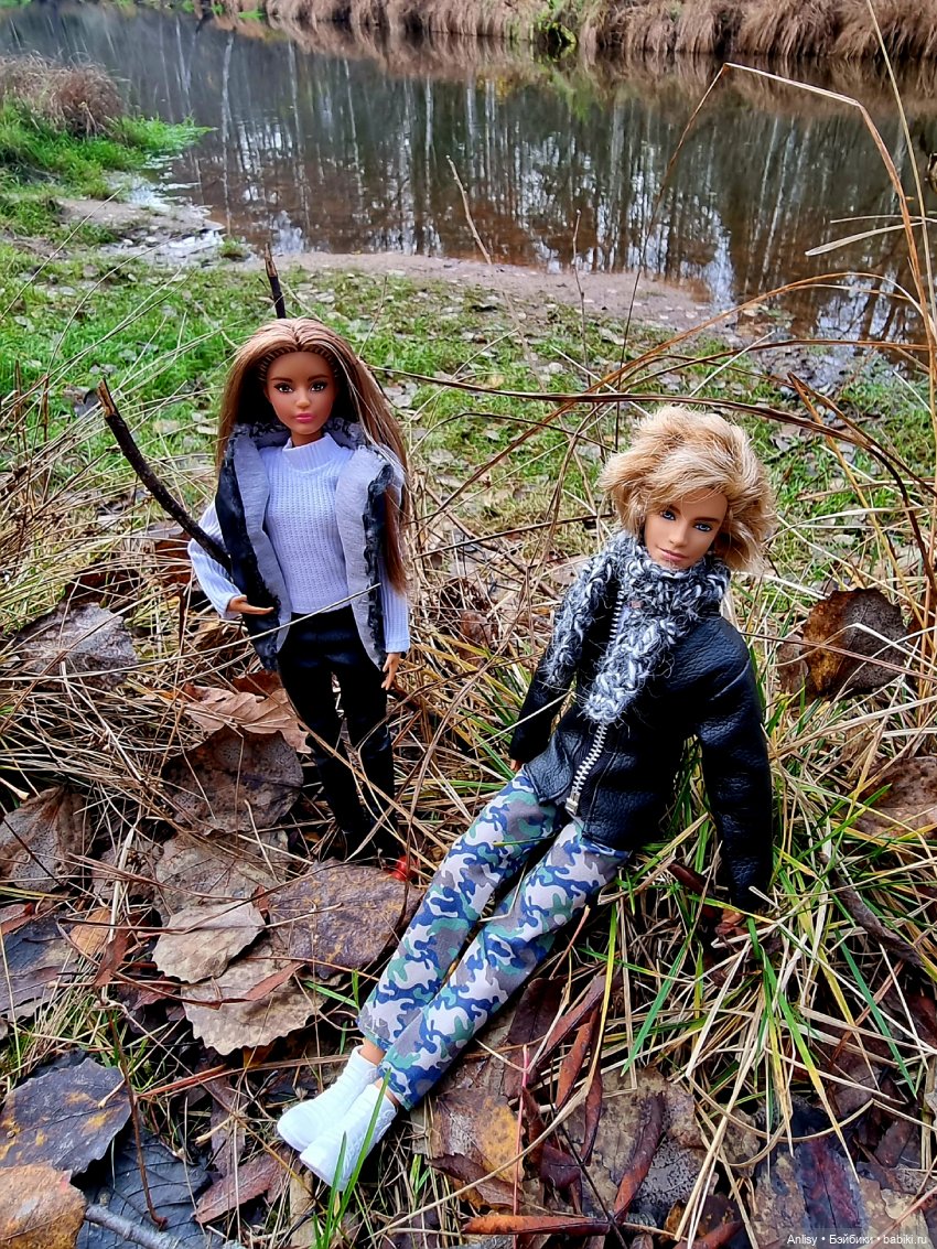 Дэн и Марго. Прогулка — Куклы Barbie (Барби): Looks (фото 8)