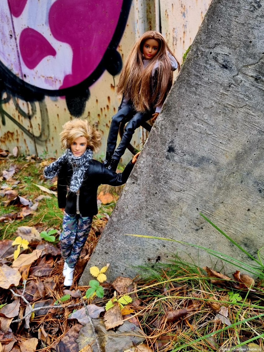 Дэн и Марго. Прогулка — Куклы Barbie (Барби): Looks (фото 6)