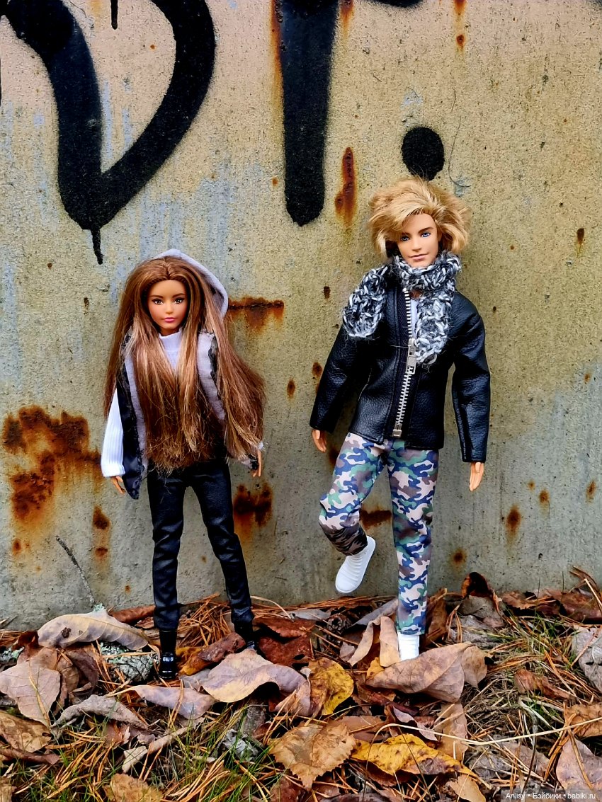 Дэн и Марго. Прогулка — Куклы Barbie (Барби): Looks (фото 2)