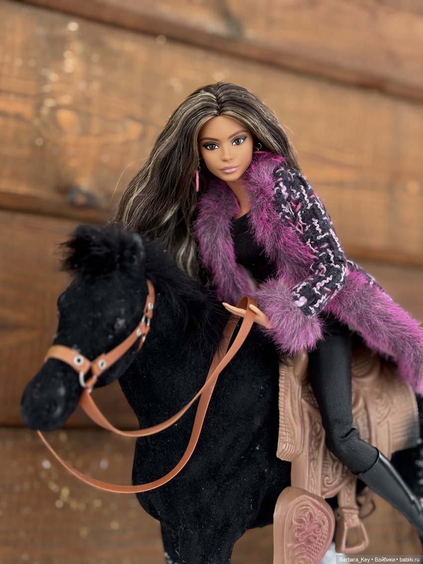Лина на конной прогулке — Куклы Barbie (Барби): Looks