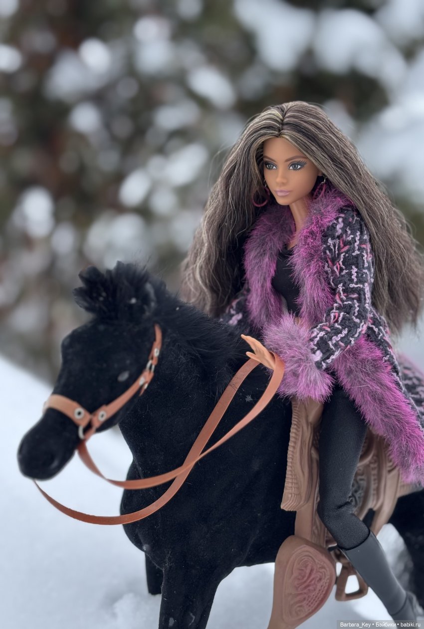 Лина на конной прогулке — Куклы Barbie (Барби): Looks