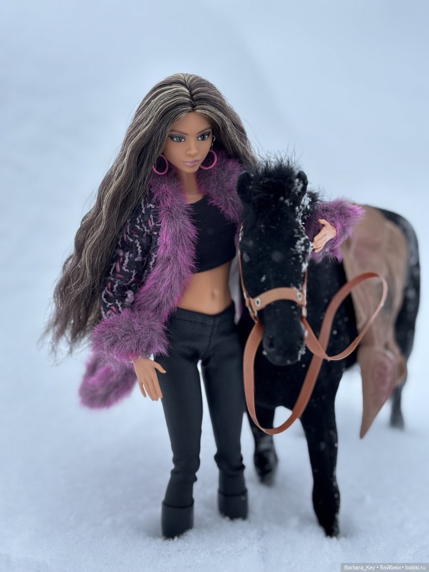 Лина на конной прогулке — Куклы Barbie (Барби): Looks