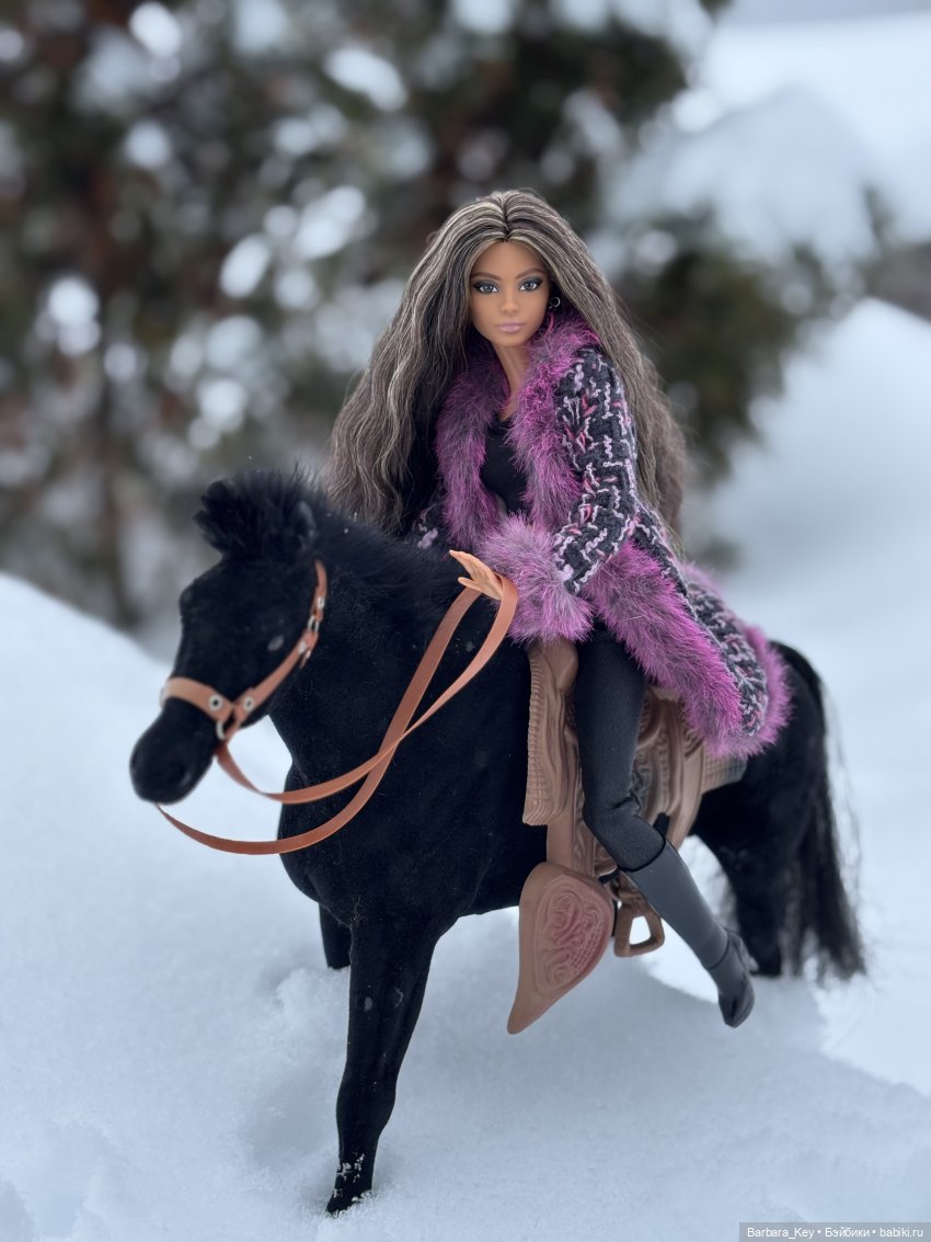 Лина на конной прогулке — Куклы Barbie (Барби): Looks
