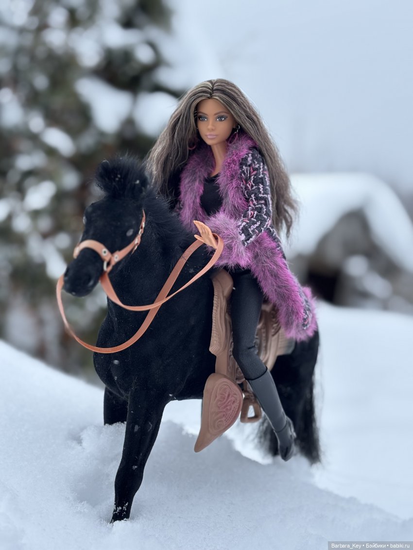 Лина на конной прогулке — Куклы Barbie (Барби): Looks