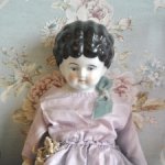 Антикварная кукла China doll