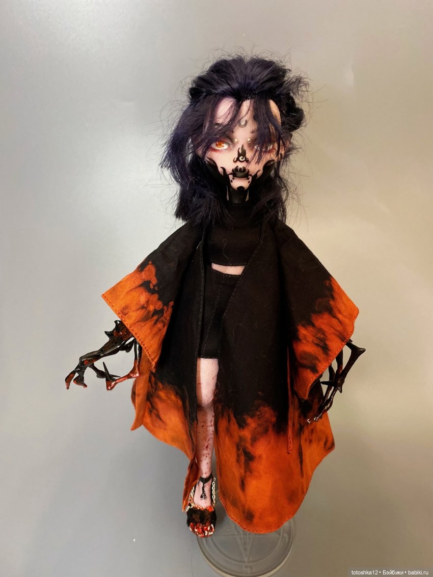 Авторская кастомизация кукол прошивка перерисовка - Мастерская Рыськи