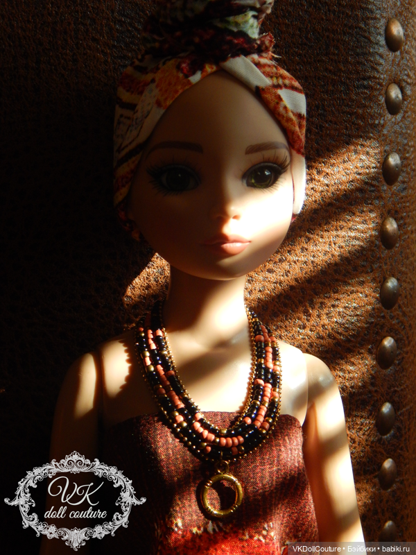 Священная змея для куклы Элловайн Вайлд (Ellowyne Wilde) от VK Doll Couture