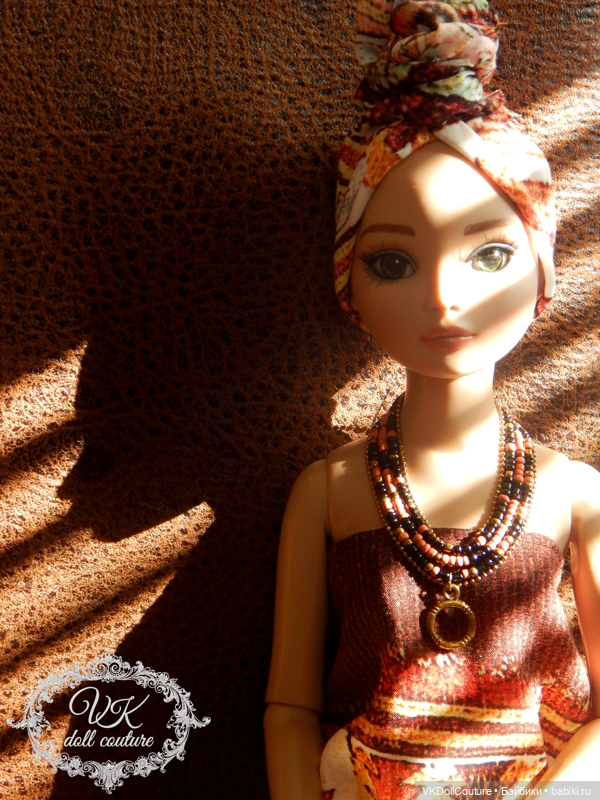 Священная змея для куклы Элловайн Вайлд (Ellowyne Wilde) от VK Doll Couture