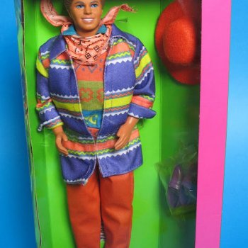 Рождественский подарок. Кен United Colors of Benetton, 1990