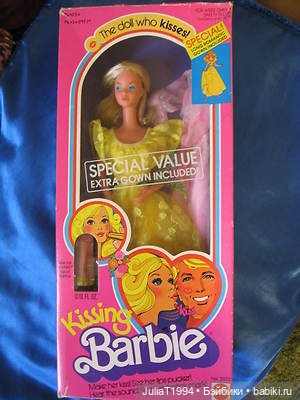 Пасхальный подарок - легендарная куколка Kissing Barbie (1978) | Бэйбики Пасхальный подарок - легендарная куколка Kissing Barbie (1978) (фото 4)
