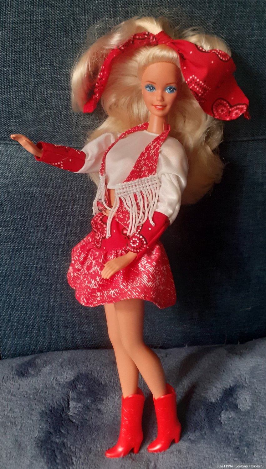 Барби в ковбойском стиле Barbie Trailblazin' (1991) (фото 5)