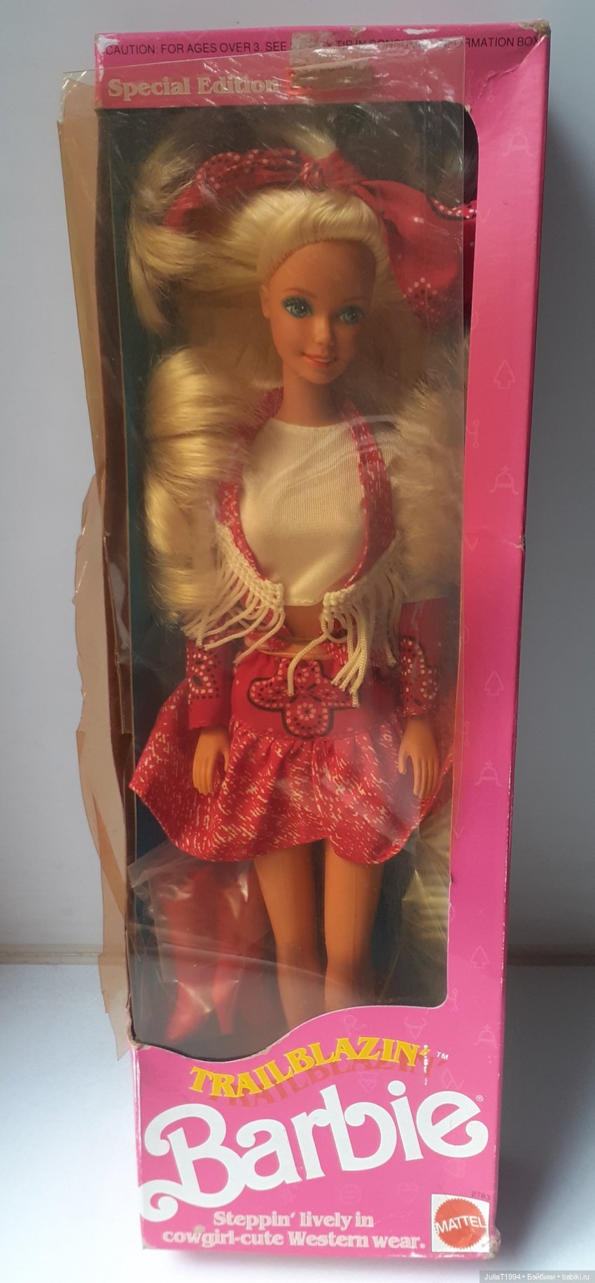 Барби в ковбойском стиле Barbie Trailblazin' (1991)