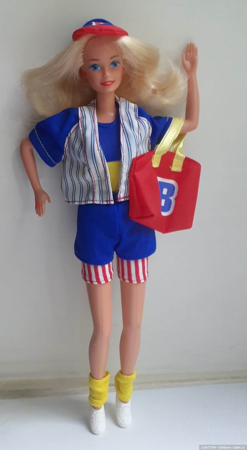Распаковка Барби-бейсболистки Barbie Baseball (1992) (фото 9)