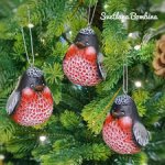 Снегирь. Ëлочная игрушка.