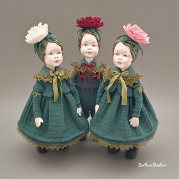 Пионы. Куколки - цветочки.