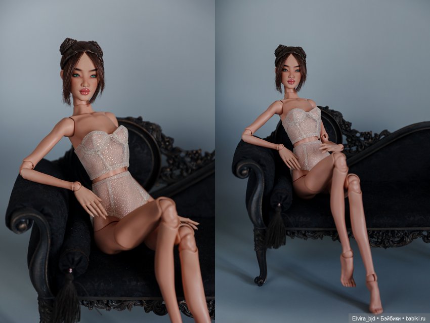 Нежное прозрачное белье для Moon JoyDolls (фото 2)