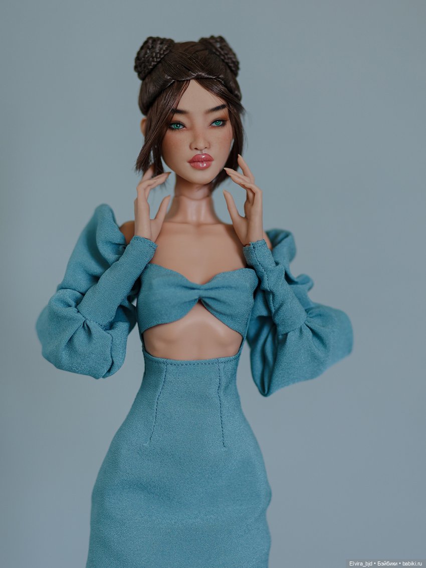 Цвет морской волны — Куклы Joydolls (Юлия Черноморова): российские BJD (БЖД) (фото 3)