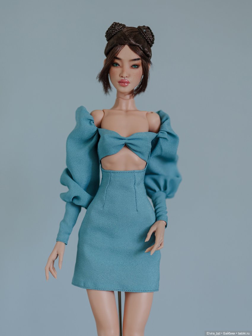 Цвет морской волны — Куклы Joydolls (Юлия Черноморова): российские BJD (БЖД)