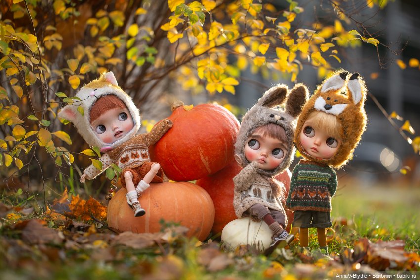 Коллекция кастомов Blythe